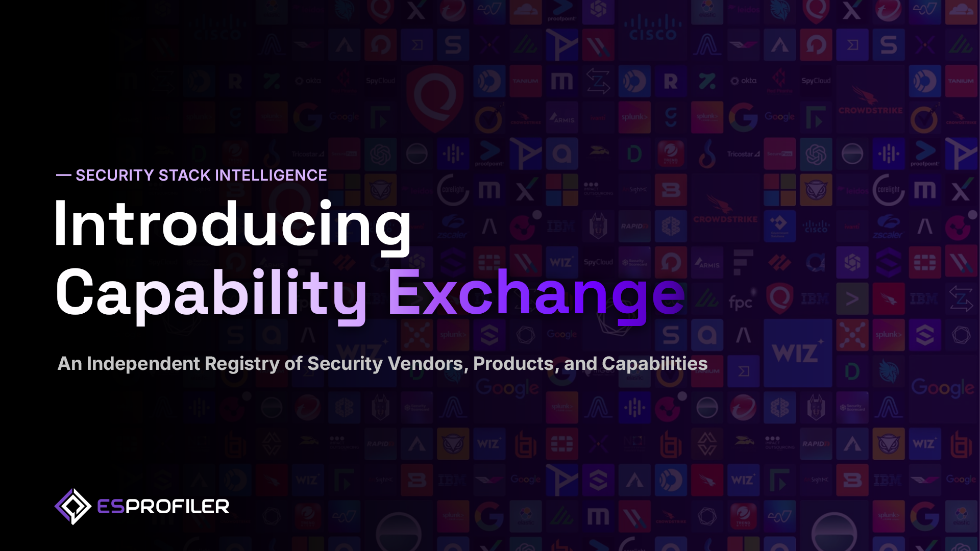 ESProfiler launches Capability Exchange
